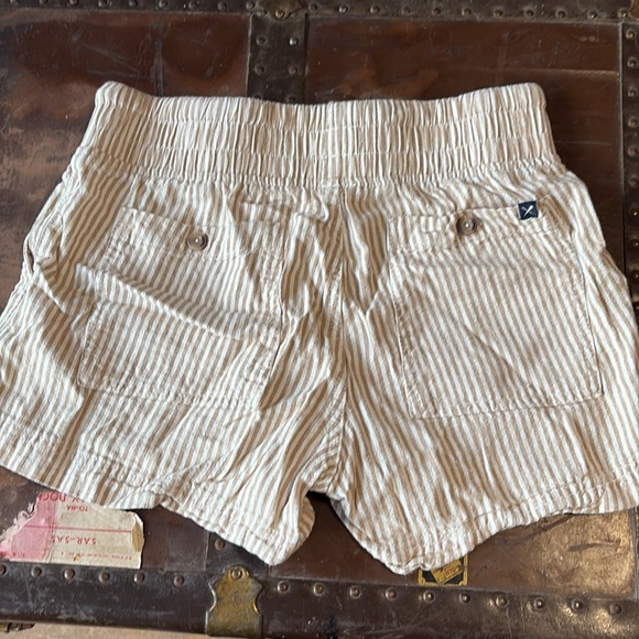 Striped Drawstring Shorts - Picture 2 of 4